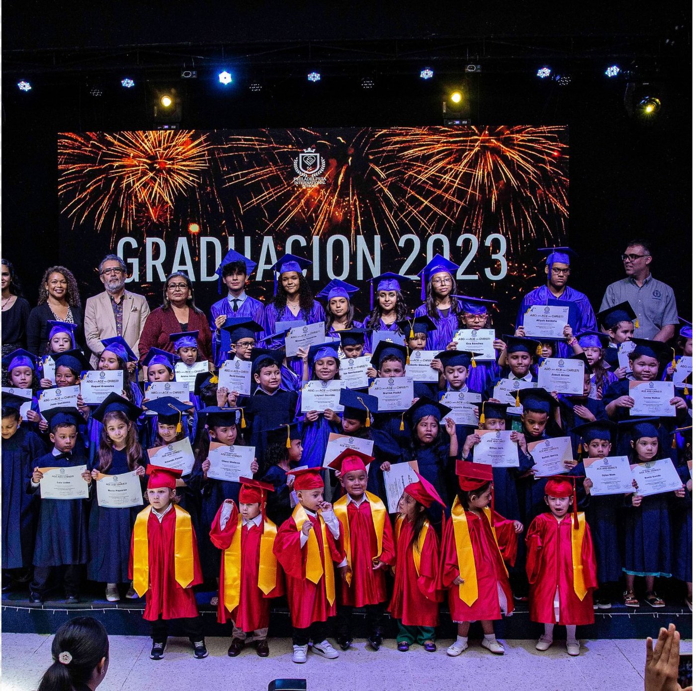 Philadelphia International School graduation in Panama